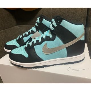 ナイキ(NIKE)のNIKE BY YOU DUNK HIGH 26.5 Tiffany(スニーカー)