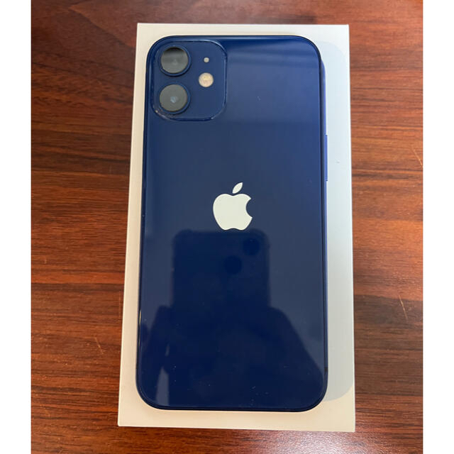 2022公式店舗 12 iPhone - Apple mini simフリー 美品 ブルー 128GB