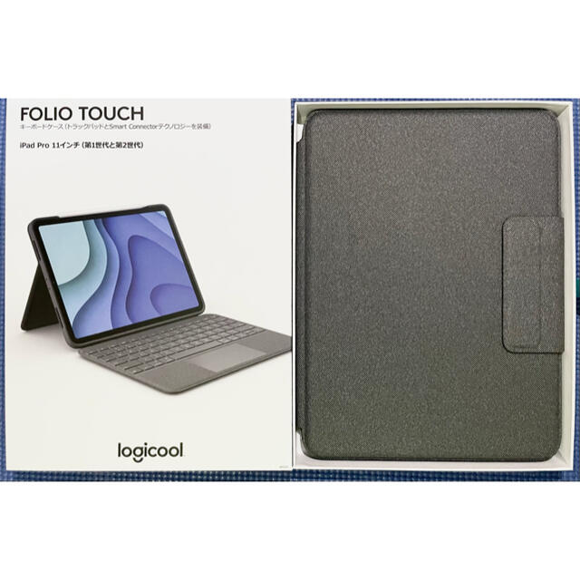 【美品】logicool ロジクール iPad Pro Folio TouchiPadケース