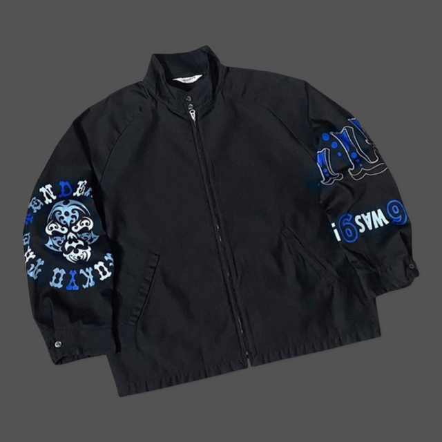 19SS テンダーロイン リネン スウィングトップ ジャケット ブルー