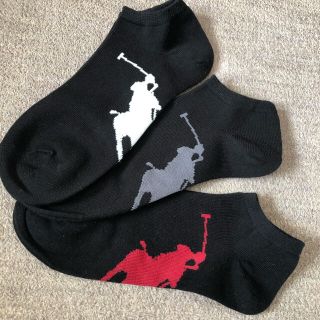 ポロラルフローレン(POLO RALPH LAUREN)のポロラルフローレン　メンズソックス　3足 紳士　靴下　くつ下(ソックス)