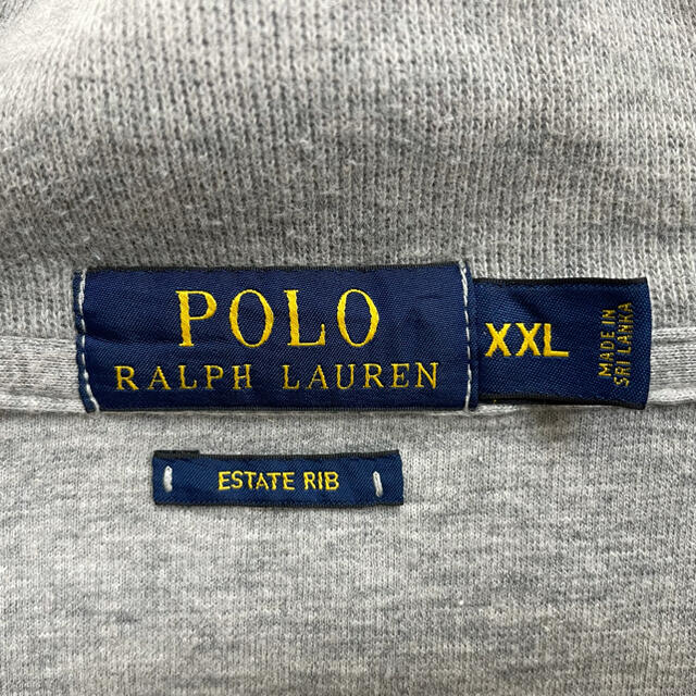 Ralph Lauren(ラルフローレン)の【希少‼︎】ラルフローレン 刺繍  ワンポイン 90s ハーフジップ スウェット メンズのトップス(スウェット)の商品写真