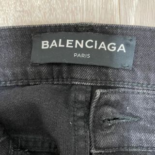 バレンシアガ(Balenciaga)のBALENCIAGA バレンシアガ クラッシュデニム ブラック 29(デニム/ジーンズ)