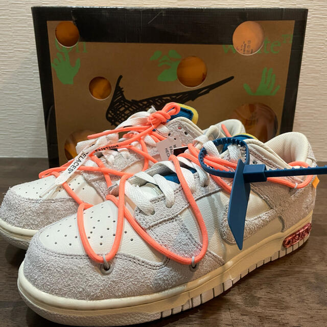 nike off white dunk low lot 19