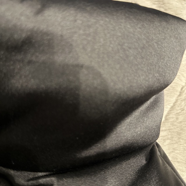 FOXEY(フォクシー)の DAISY LIN Washable Satin Vest Black  レディースのジャケット/アウター(ダウンベスト)の商品写真