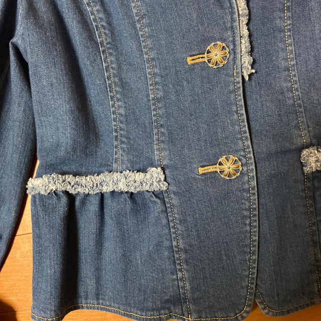 M'S GRACY(エムズグレイシー)のエムズグレイシー　デニムジャケット　38 新品タグ付き　お年玉価格❣️ レディースのジャケット/アウター(その他)の商品写真
