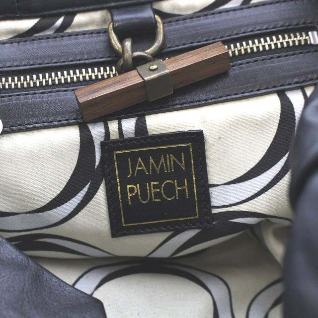 JAMIN PUECH(ジャマンピュエッシュ)のジャマンピュエッシュ ハンドバッグ ショルダーバッグ 2WAY 黒 レディースのバッグ(ハンドバッグ)の商品写真