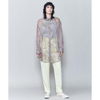 ビューティアンドユースユナイテッドアローズ(BEAUTY&YOUTH UNITED ARROWS)のkanyome様【6】SUKE MARBLE PRINT SHIRT シャツ(シャツ/ブラウス(長袖/七分))