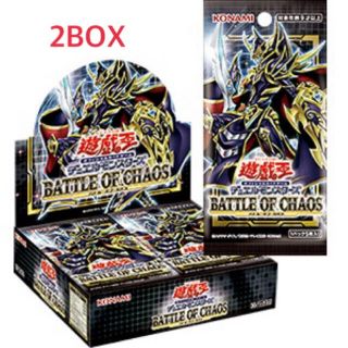 遊戯王　バトルオブカオス　シュリンク付き　未開封2BOXセット