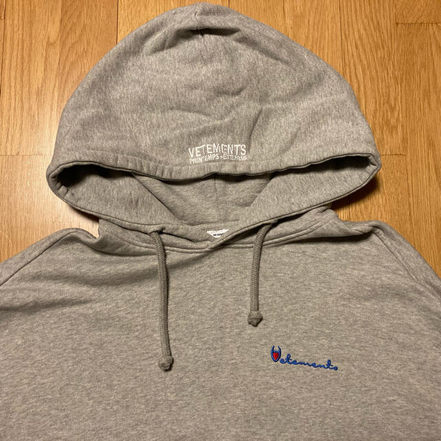 希少 Vetements 16SS チャンピオン パーカー L フーディー