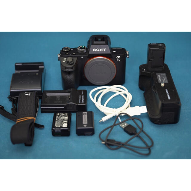 超目玉】 SONY - SONY α7Ⅱ ILCE−7M2 ボディ+バッテリグリップ+純正