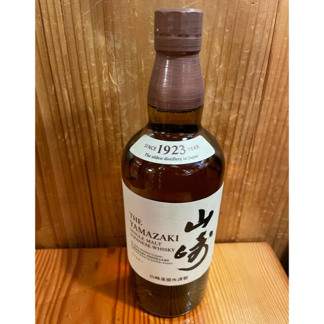 サントリー(サントリー)のサントリー 山崎 シングルモルト ウイスキー 43度 700ml ノンビンテージ 食品/飲料/酒の酒(ウイスキー)の商品写真