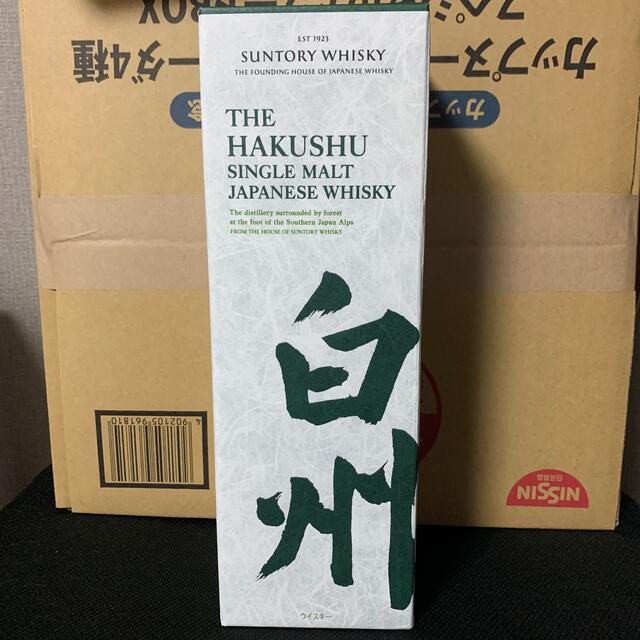 サントリー シングルモルトウィスキー 白州 700ml 箱付き 1本