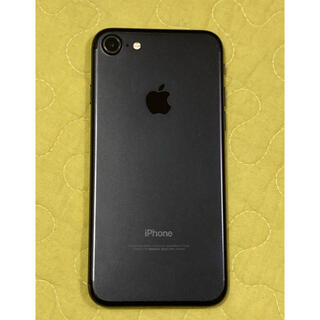 アップル(Apple)のiPhone7 ブラック　128GB SIMフリー　バッテリー100%(スマートフォン本体)