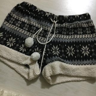 ボンボン付きパンツ★160位？ノルディック柄？秋～冬(パンツ/スパッツ)