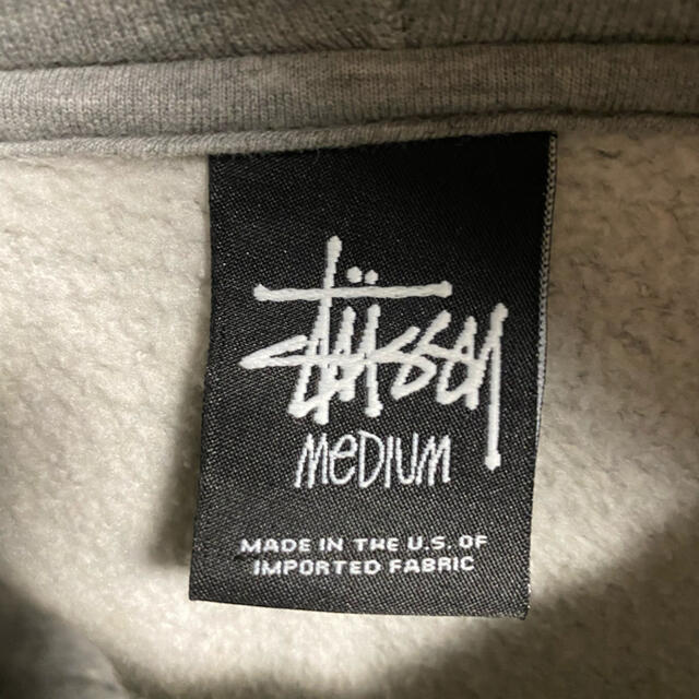 STUSSY(ステューシー)の90s 古着 ステューシー ワールドツアー バックプリント ビッグシルエット メンズのトップス(パーカー)の商品写真