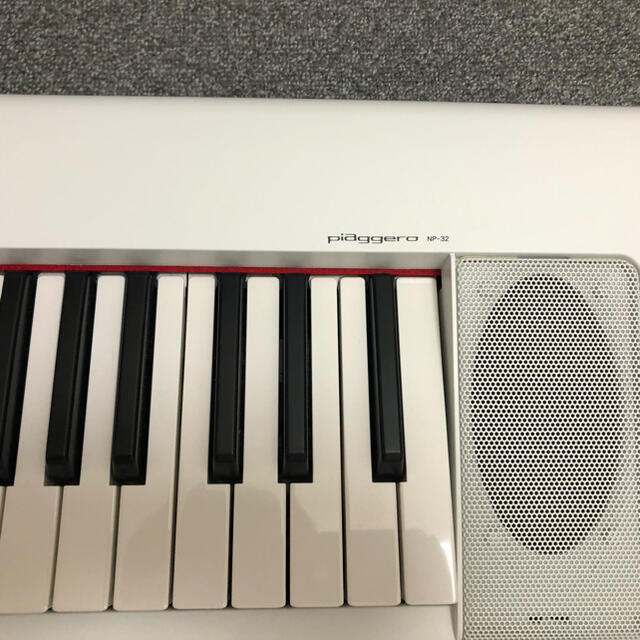 ヤマハ(ヤマハ)のYAMAHA NP-32WH ほぼ未使用品　付属品フルセット 楽器の鍵盤楽器(電子ピアノ)の商品写真