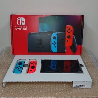 ニンテンドースイッチ(Nintendo Switch)のニンテンドースイッチ 本体 ネオンブルー ネオンレッド(家庭用ゲーム機本体)