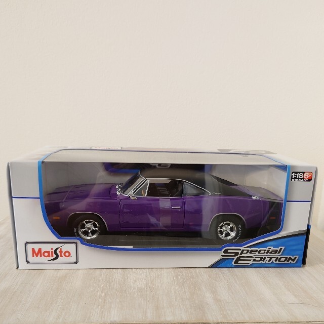 Maisto マイスト 1/18 1969 Dodge Charger R/T エンタメ/ホビーのおもちゃ/ぬいぐるみ(ミニカー)の商品写真