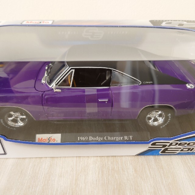 Maisto マイスト 1/18 1969 Dodge Charger R/T エンタメ/ホビーのおもちゃ/ぬいぐるみ(ミニカー)の商品写真