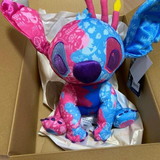 リロアンドスティッチ(リロ&スティッチ)のStitch Crashes スティッチ 眠れる森の美女 ぬいぐるみ(キャラクターグッズ)