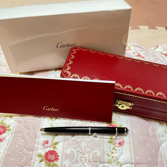 Cartier(カルティエ)の【新品☆未利用】カルティエボールペン　ディアボロ　ドゥ　ボールペン インテリア/住まい/日用品の文房具(ペン/マーカー)の商品写真