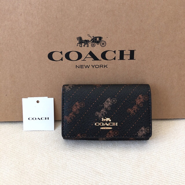 COACH - 新品☆COACH コーチ レザー ブラック 5連キーケース