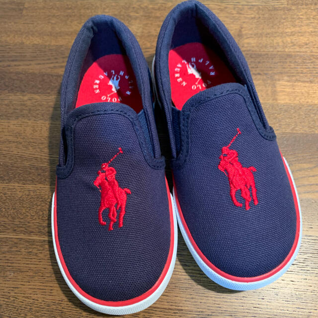 POLO RALPH LAUREN - ポロラルフローレン 子供靴スリッポン 17cm 未