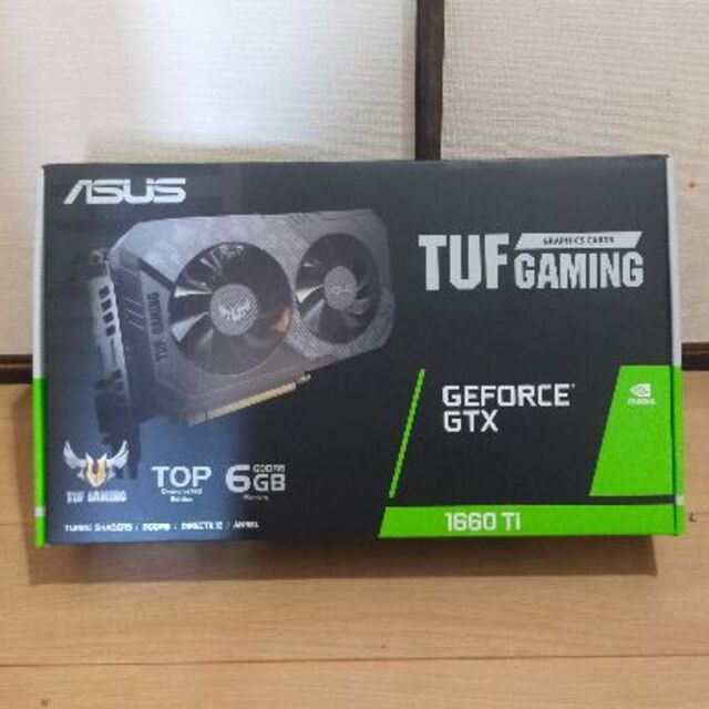 新品 gtx1660ti TUF-GTX1660TI-T6G-EVO-GAPCパーツ