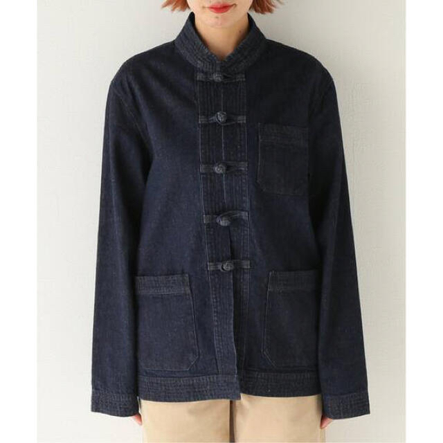A.P.C - 【美品】アーペーセー デニム チャイナジャケット A.P.C - 【美品】アーペーセー デニム チャイナジャケット