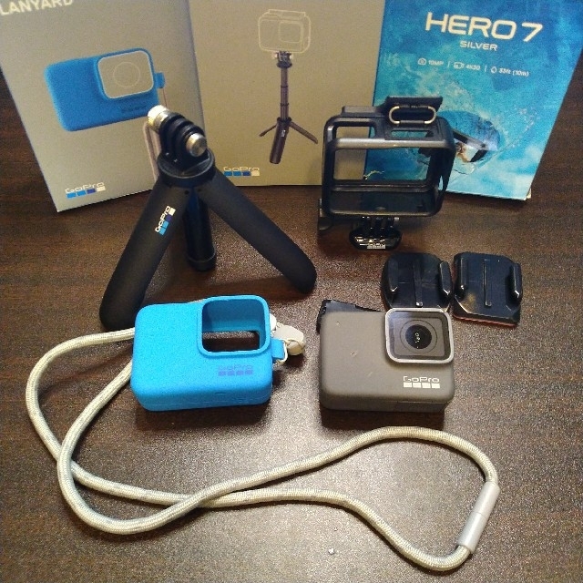 アクション カメラ ゴープロ GoPro Hero7 silver セット