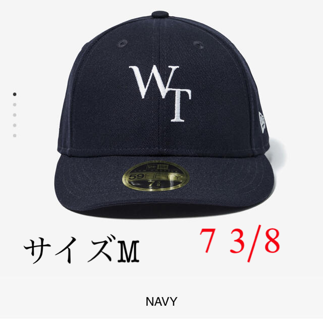 WTAPS 59FIFTY NEWERA NAVY M 7 3/8 ニューエラ