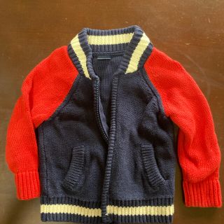 ベビーギャップ(babyGAP)のベビーギャップ　ニットカーディガン　アウター　80cm(カーディガン/ボレロ)