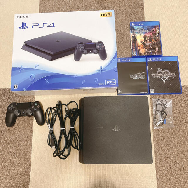 PlayStation®4 ジェット・ブラック 500GB  CUH2100A