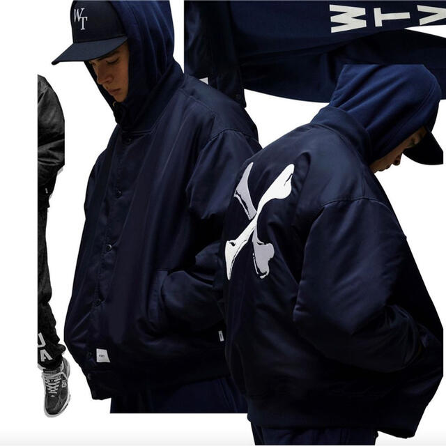 W)taps(ダブルタップス)のWTAPS TEAM JACKET XL メンズのジャケット/アウター(ナイロンジャケット)の商品写真