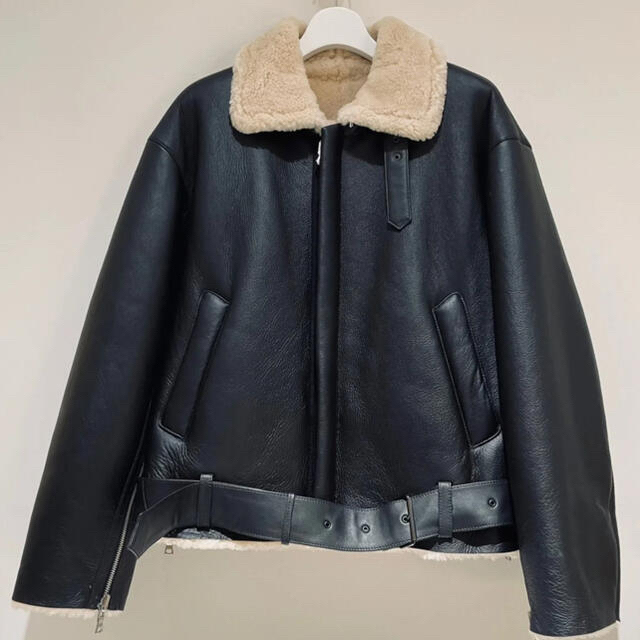 レザージャケットyoke Bomber Jacket   ムートンジャケット