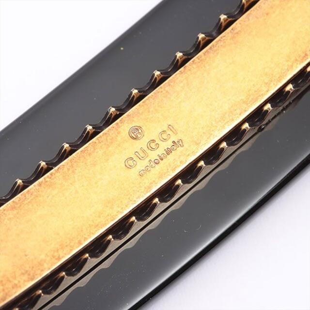 ほぼ新品♪グッチ 定価5.3万 ロゴ ヘアクリップ バレッタ 43900→ ほぼ新品♪グッチ 定価5.3万 ロゴ ヘアクリップ バレッタ 43900→