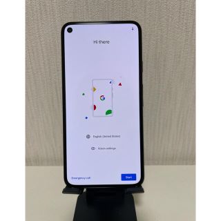 グーグルピクセル(Google Pixel)のPixel5 128GB au【simロック解除済み】(スマートフォン本体)