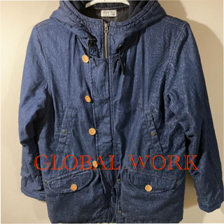 グローバルワーク(GLOBAL WORK)のGROBAL WORK グローバルワーク 中綿デニムジャケット コート(Gジャン/デニムジャケット)