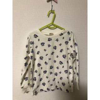 プティマイン(petit main)のpetitmain花柄トップス120(Tシャツ/カットソー)