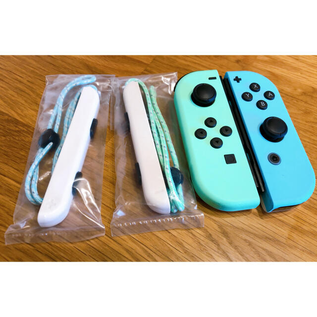 【美品】NintendoSwitch ジョイコンあつまれどうぶつの森 限定カラー エンタメ/ホビーのゲームソフト/ゲーム機本体(その他)の商品写真