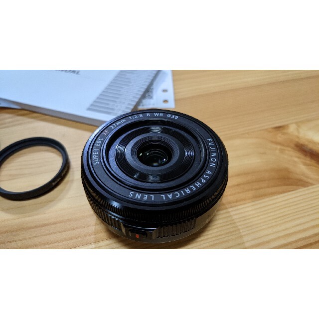 富士フイルム(フジフイルム)のXF27mm F2.8 R WR 中古 美品 富士フイルム スマホ/家電/カメラのカメラ(レンズ(単焦点))の商品写真