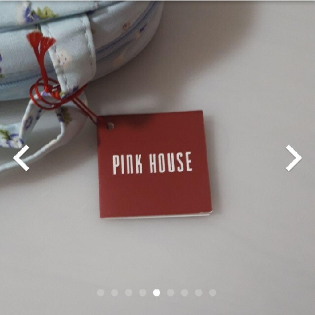 PINK HOUSE(ピンクハウス)のピンクハウスの手提げつきの化粧ポーチ レディースのファッション小物(ポーチ)の商品写真