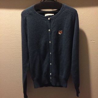 メゾンキツネ(MAISON KITSUNE')の【試着のみ】メゾンキツネ 完売品 カーディガン 2015年A/W(カーディガン)