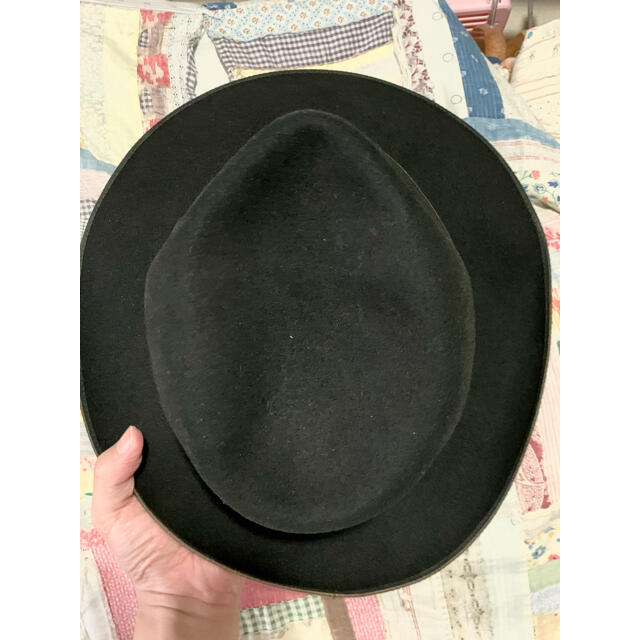 ステットソン ハット 珍品 ヴィンテージ 50s ブラック 古着 メンズ ドイツ