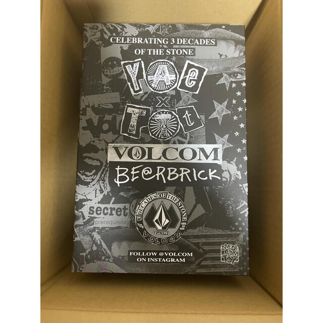 MEDICOM TOY - BE@RBRICK volcom 400%100% セット　新品未開封