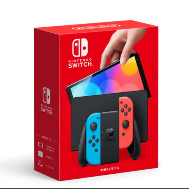 新型Switch  有機ELモデル　ホワイト　ネオン