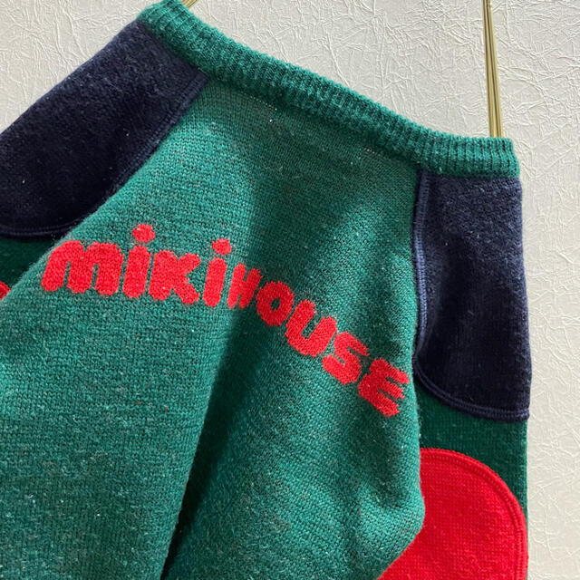 mikihouse - オールド ミキハウス レトロデザインニットの通販 mikihouse - オールド ミキハウス レトロデザインニットの通販