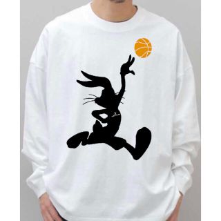 ロンT 早い者勝ち　バスケ　NBA(Tシャツ/カットソー(七分/長袖))