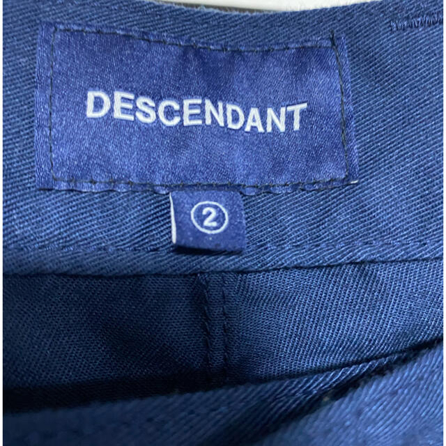 DESCENDANT 20ss DC-3 TUCK TROUSERS M約82cm股上